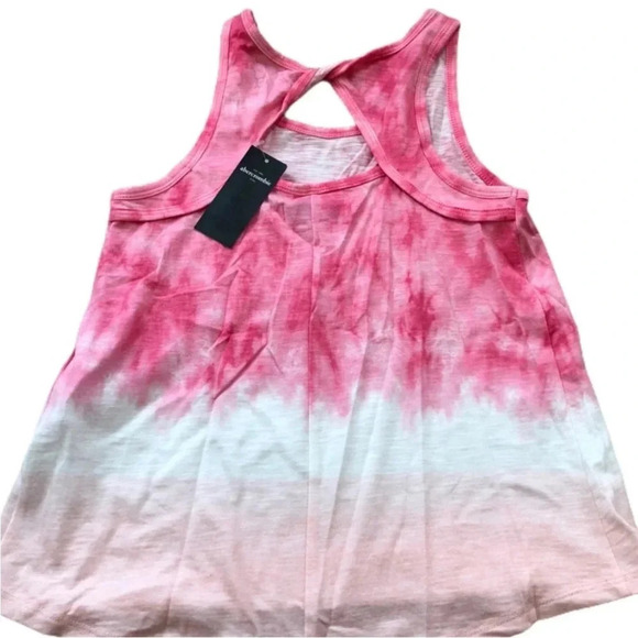 ABERCROMBIE KIDS NWT NEW 2 GIRLS BLUE PINK WHITE TOP SHIRT TEE TSHIRT SIZE 9 10 - Picture 3 of 6